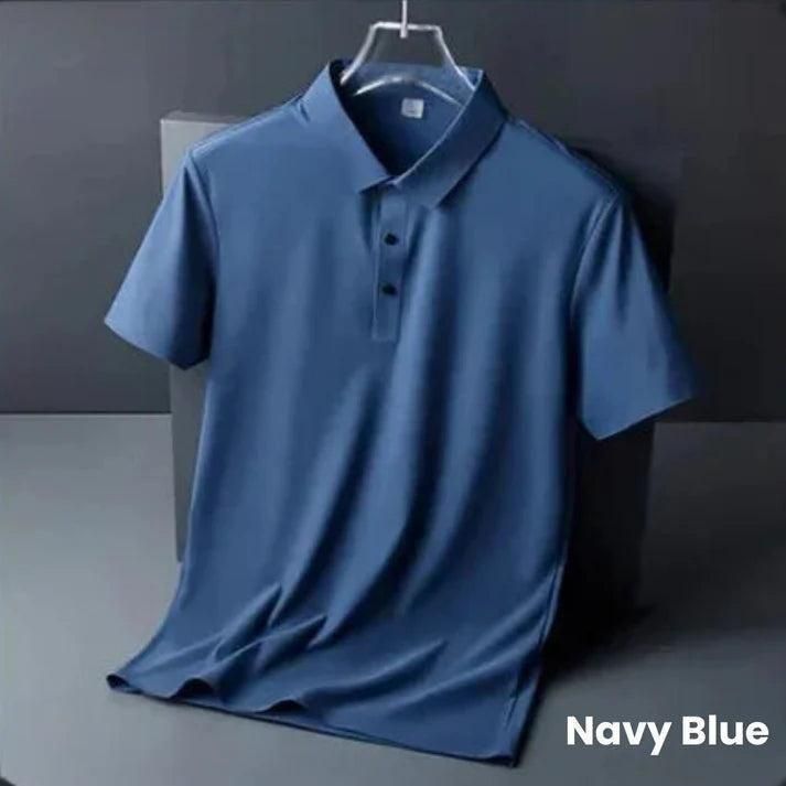 Poly Matte Solid Half Sleeves Polo T-Shirts β Pack of 4