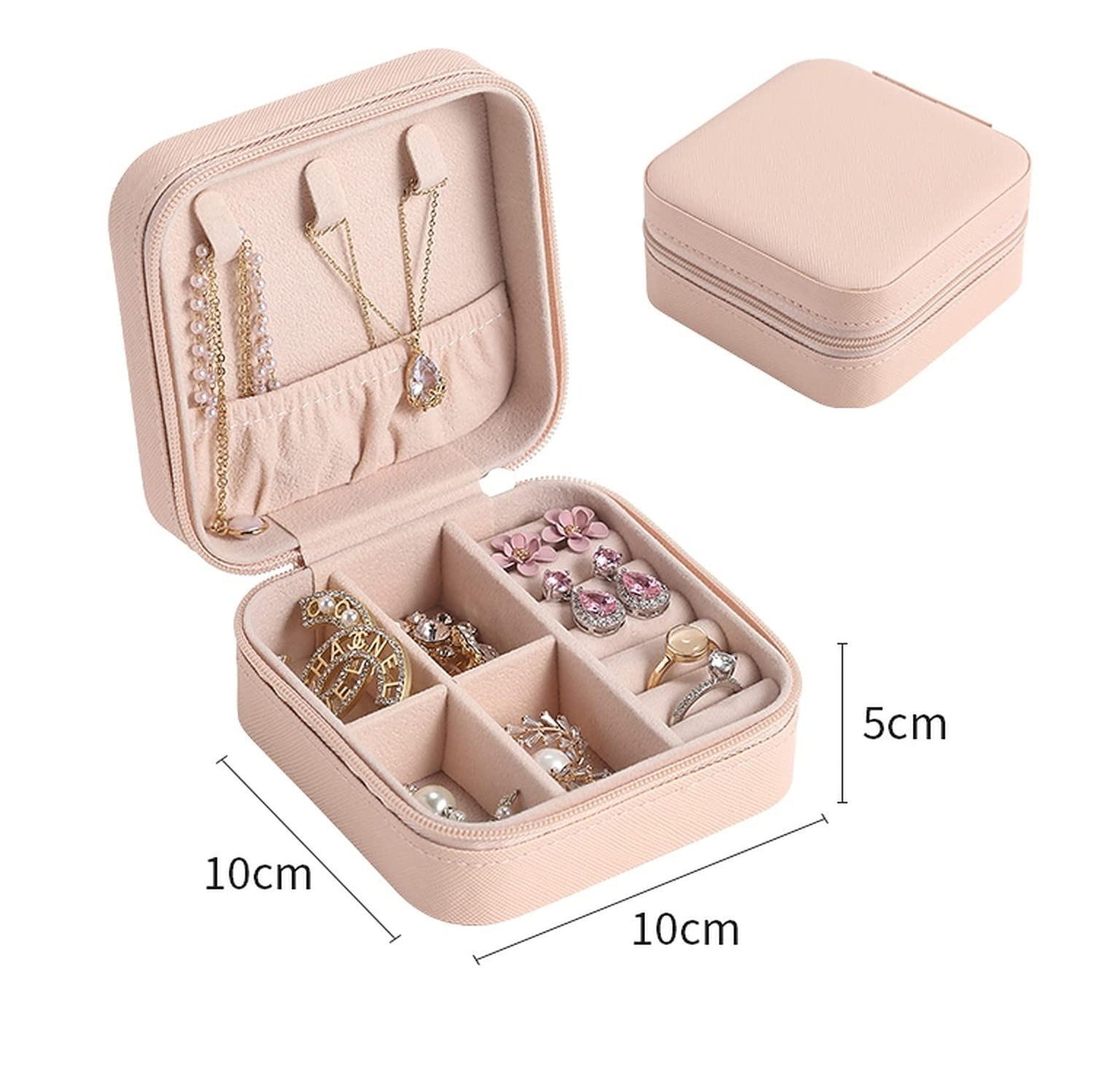 Portable Travel Jewellery Organizer – Compact, Stylish & Protective