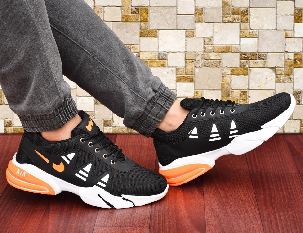 Men’s Stylish Casual Shoes | Black | Lace-Up |