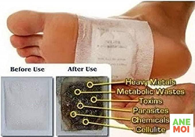 Detox Foot Patches | Stress Relief | Set of 10 | Organic Plant-Based