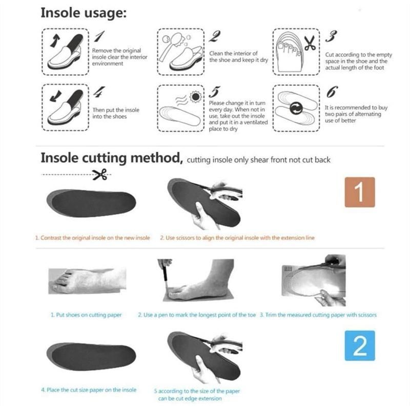 Arch Support Shoe Inserts | Polyurethane | Ergonomic Comfort