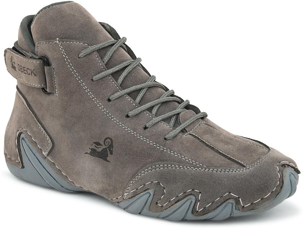 BOLLERO Casual Sneakers | Grey | Lace-Up |