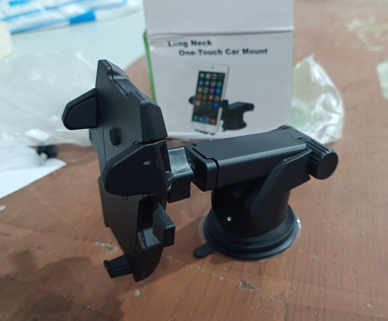 Revolex Zoom Star Pros Car Mobile Holder – Dashboard Edition (Black)