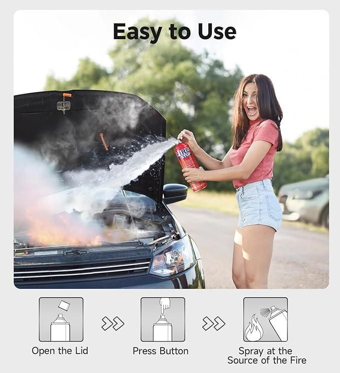 Car Fire Stop β Emergency Fire Response Spray (500ml)