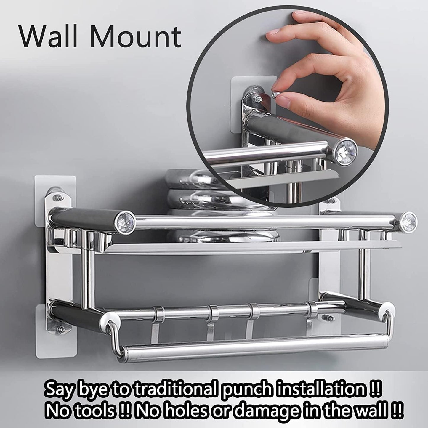 Heavy-Duty Adhesive Wall Hooks β No-Drill, Waterproof & Multi-Room Use (Pack of 10)