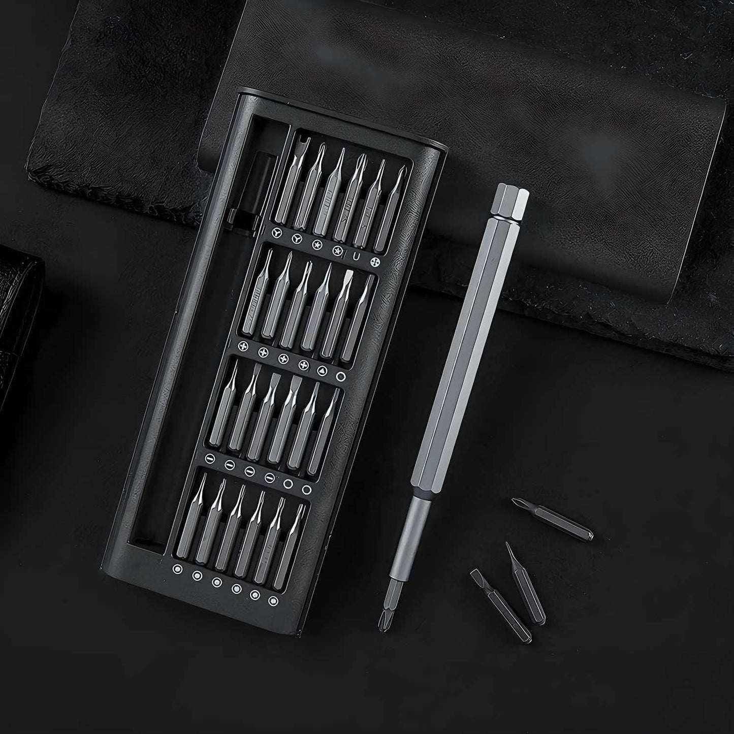 24-Piece Precision Screwdriver Set β Sleek, Smart & Built to Last