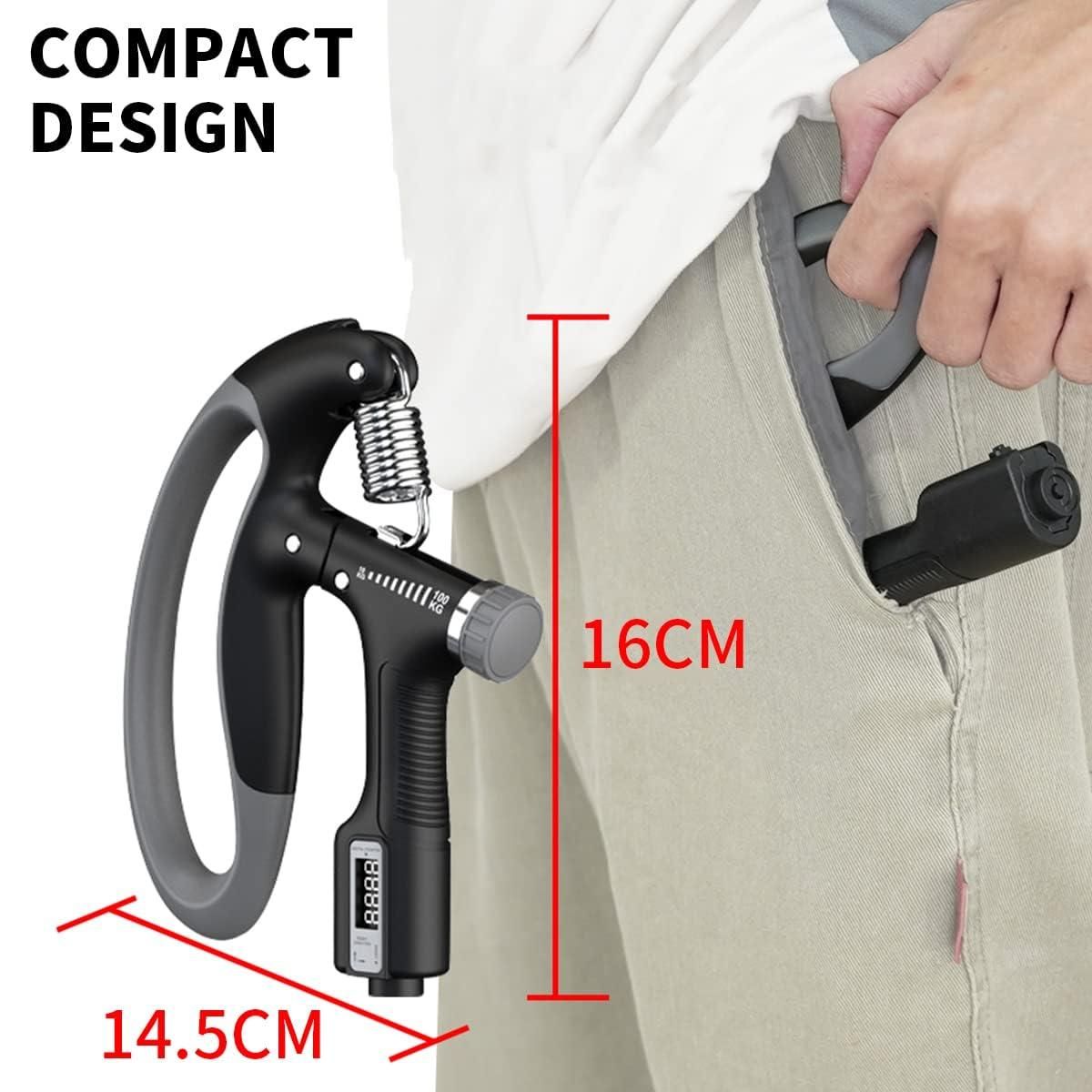 Adjustable Counting Hand Grip Strengthener