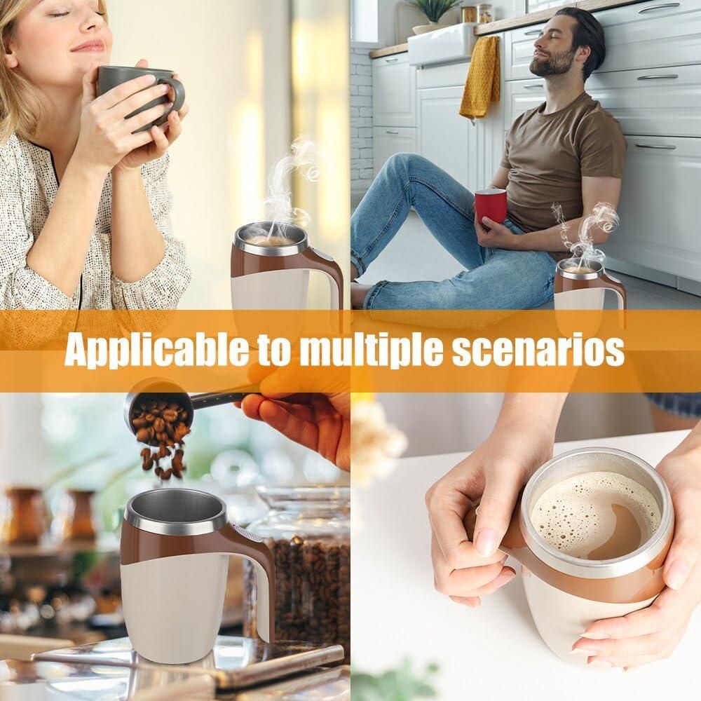 Auto Stir Pro – Self Stirring Magnetic Mug