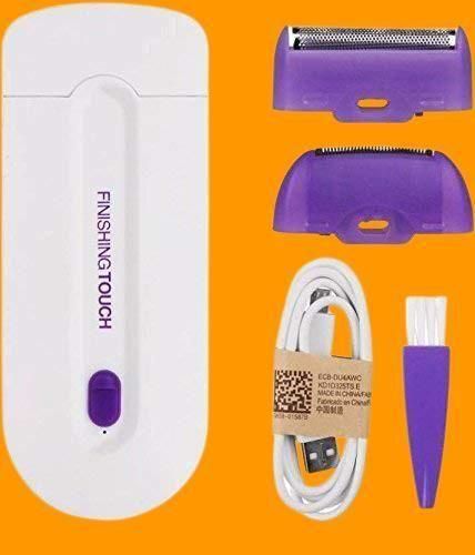 Rechargeable Painless Hair Remover | Unisex Grooming | Face & Body | USB Trimmer