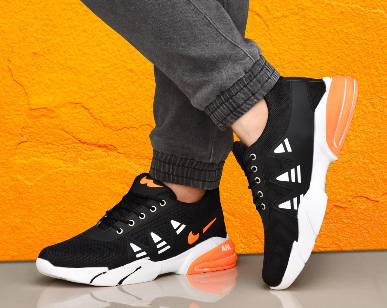 Men’s Stylish Casual Shoes | Black | Lace-Up |