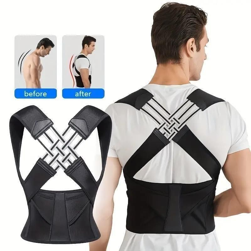 Adjustable Back Posture Corrector Belt – For Men & Women