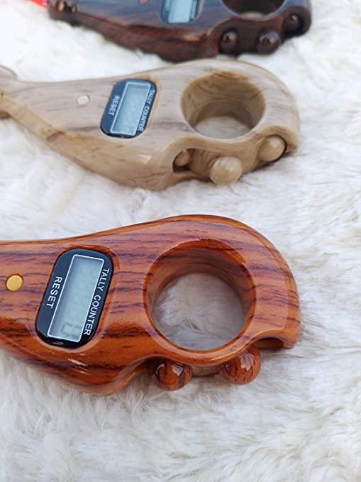 Manual Finger Tally Counter | 5-Digit Display | Adjustable Ring | No Battery Needed