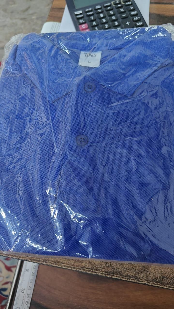 Poly Matte Solid Half Sleeves Polo T-Shirts – Pack of 4