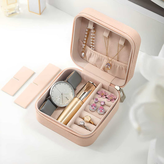 Portable Travel Jewellery Organizer – Compact, Stylish & Protective