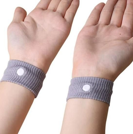 Motion Sickness Relief Wristbands | Acupressure-Based | Drug-Free | Pack of 2