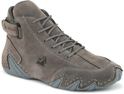 BOLLERO Casual Sneakers | Grey | Lace-Up |