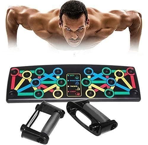Fitbeast 2.0 Push Up Board | 15-in-1 Chest Trainer | ABS Material | Home Gym Essential