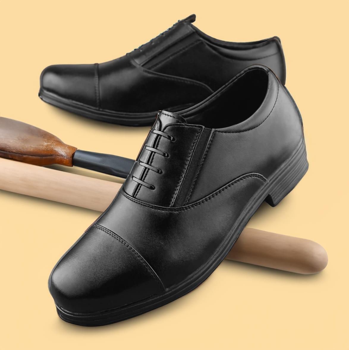 Men’s Smart Formal Shoes – Black Lace-Up