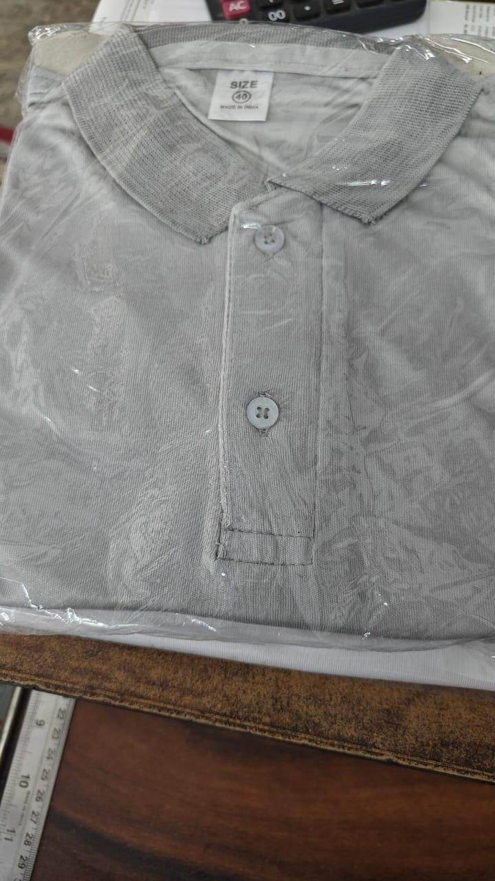 Poly Matte Solid Half Sleeves Polo T-Shirts – Pack of 4