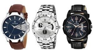 Pack of 3 – Analog Watches for Men | Brown, Black & Silver Dials