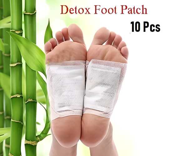 Detox Foot Patches | Stress Relief | Set of 10 | Organic Plant-Based
