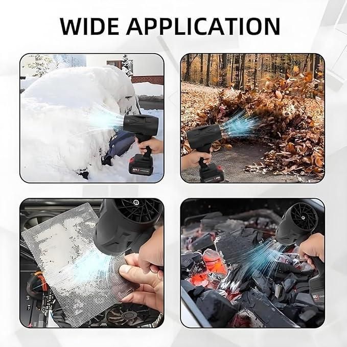 Cordless Turbo Jet Blower Unleash precision airflow