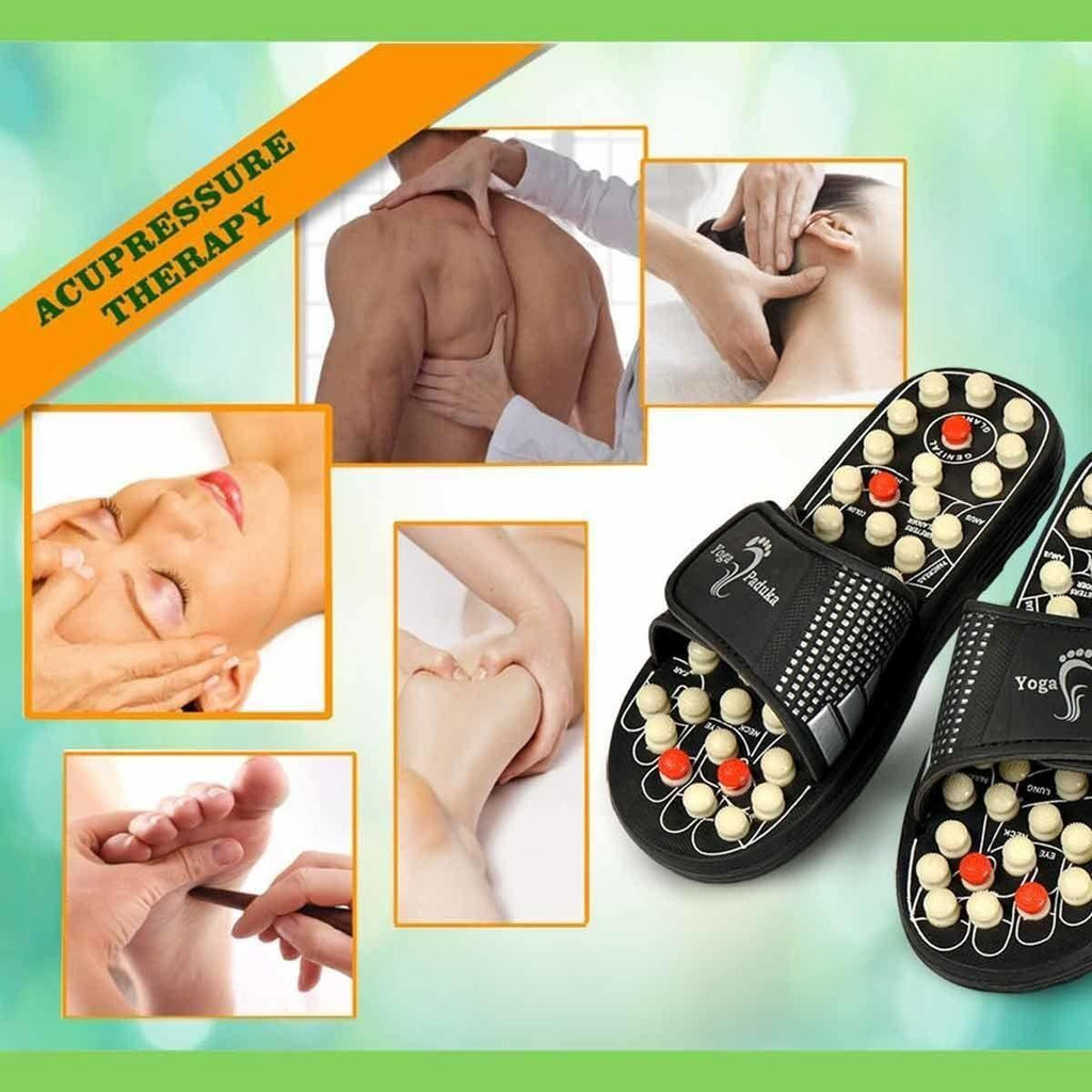 Acupressure & Magnetic Therapy Paduka Slippers