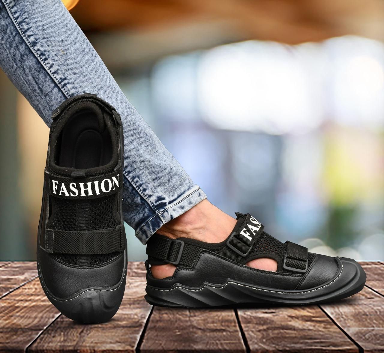 Men’s Casual Dailywear Sandals | Black |