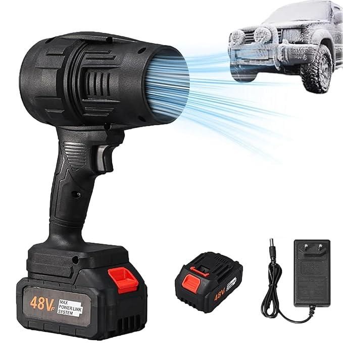 Cordless Turbo Jet Blower Unleash precision airflow
