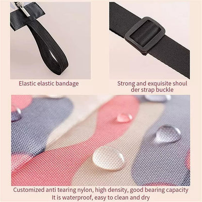 Foldable Waterproof Shopping Tote – Travel-Ready & Space-Saving