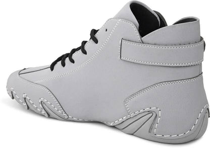 BOLLERO Casual Sneakers | Grey | Lace-Up |