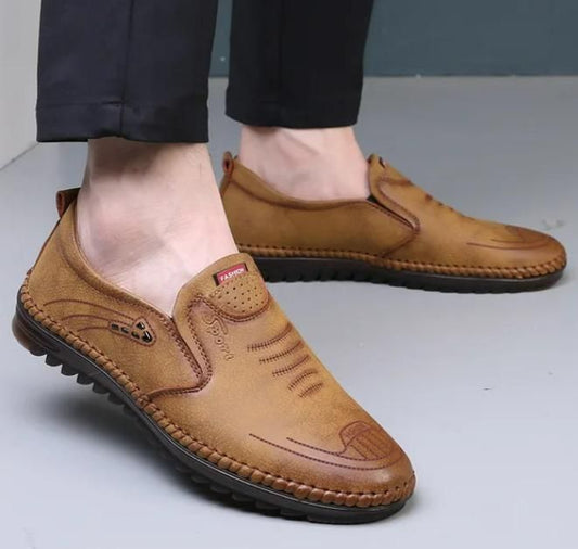 Men’s Leather Shoes – Classic Brown