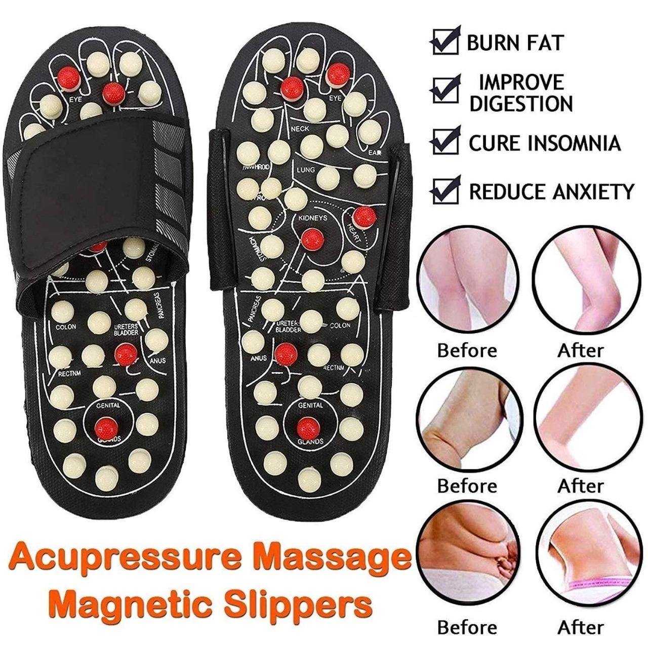 Acupressure & Magnetic Therapy Paduka Slippers