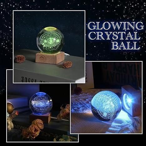 3D Crystal Lamp Ball – Assorted Magic