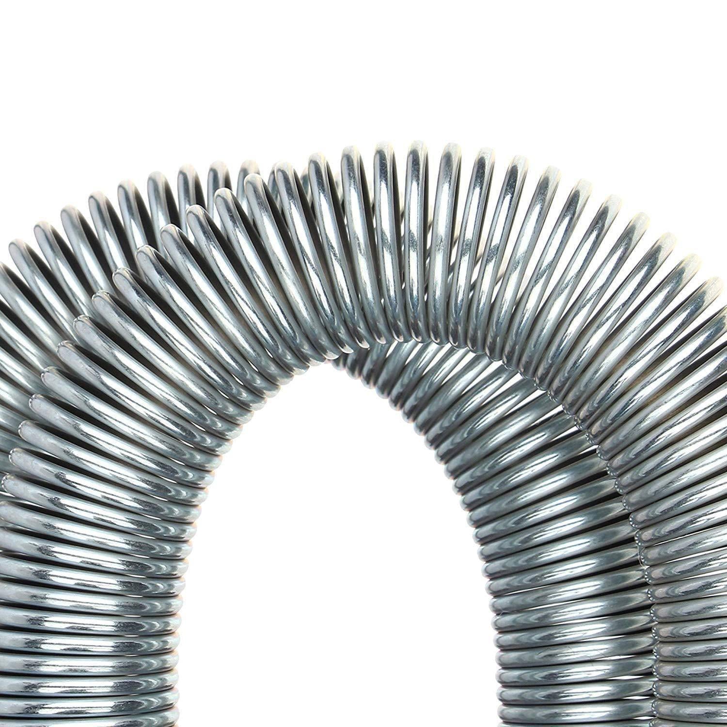 Double Spring Tummy Trimmer | Ab & Waist Exerciser | Steel + Plastic | High Resistance