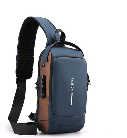 Men’s Leather Sling Bag – Compact. Stylish. Functional.