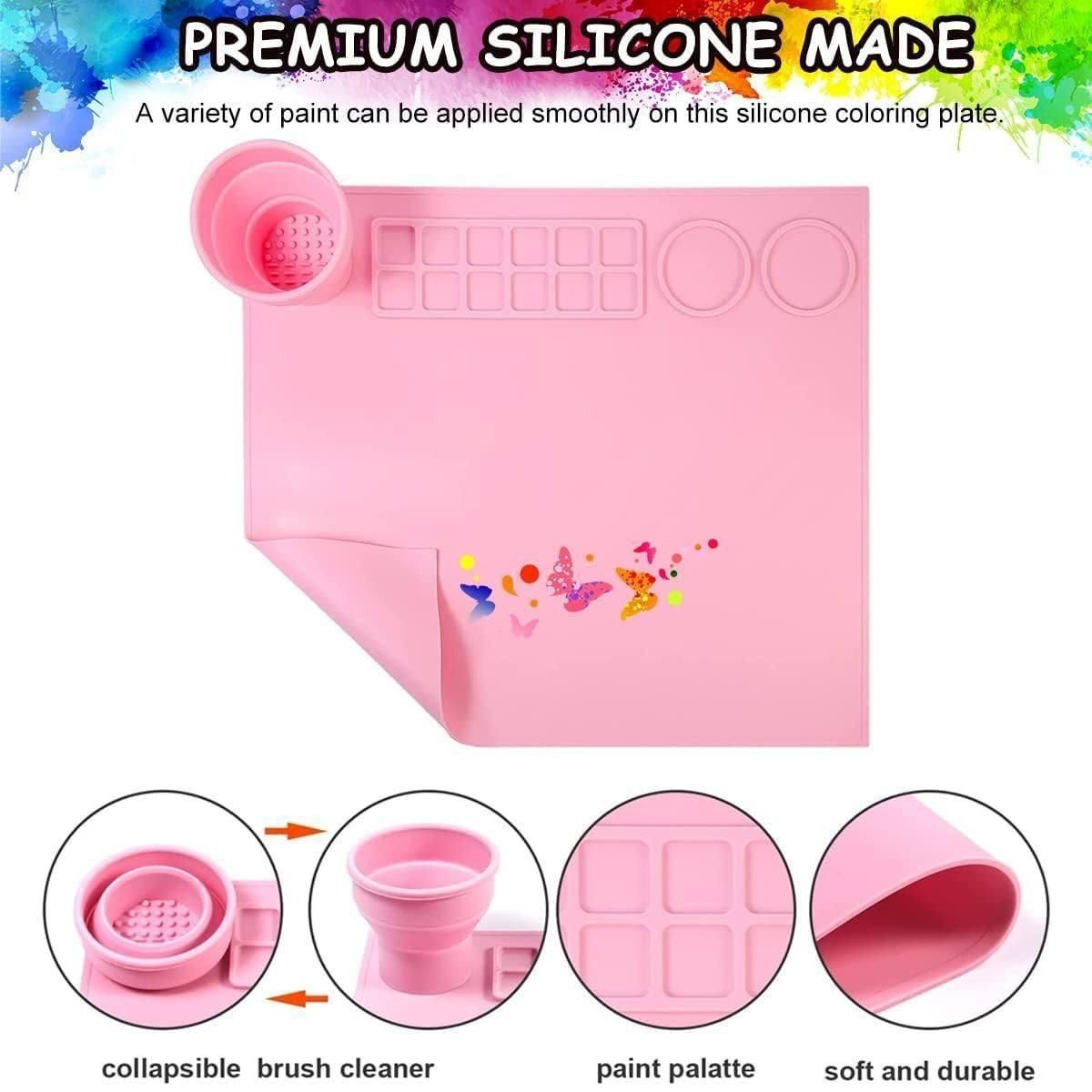 Silicone Craft Mat – Mess-Free Fun for Creative Kids