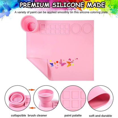 Silicone Craft Mat – Mess-Free Fun for Creative Kids