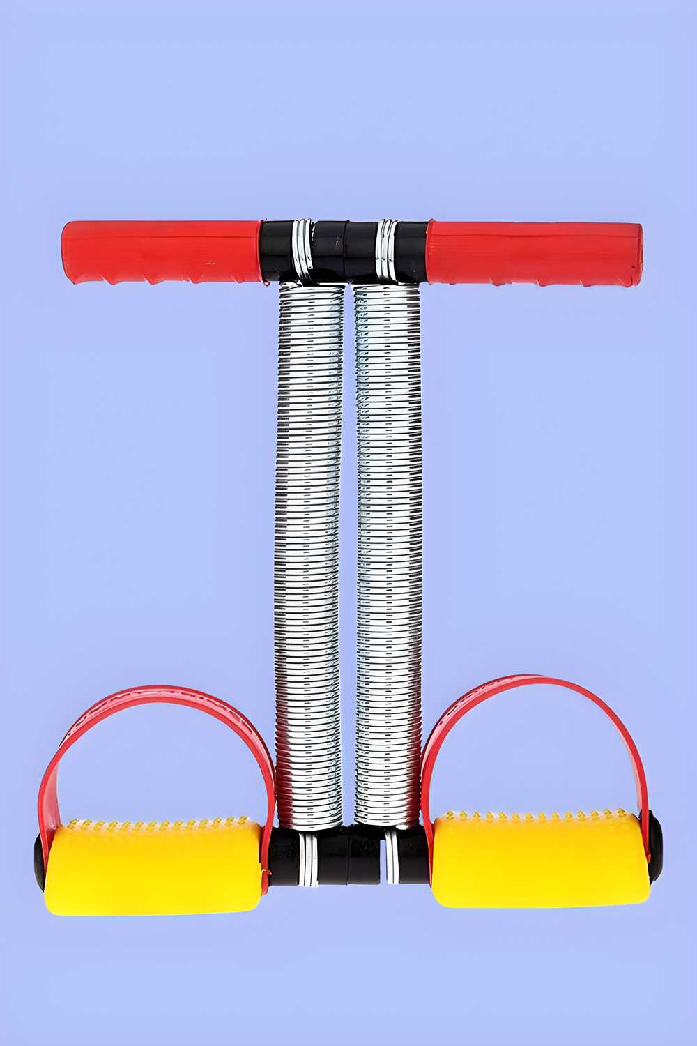Double Spring Tummy Trimmer | Ab & Waist Exerciser | Steel + Plastic | High Resistance