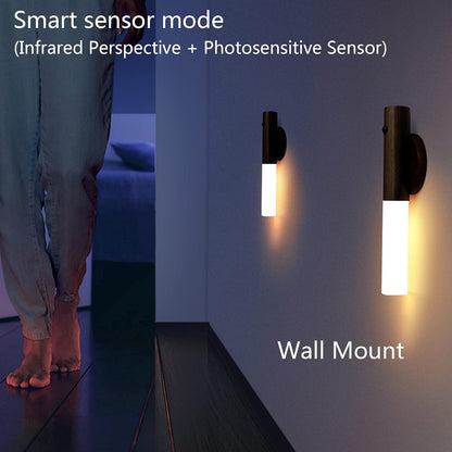 Night Light LED Magnetic Auto Motion Sensor – Smart Glow in Style