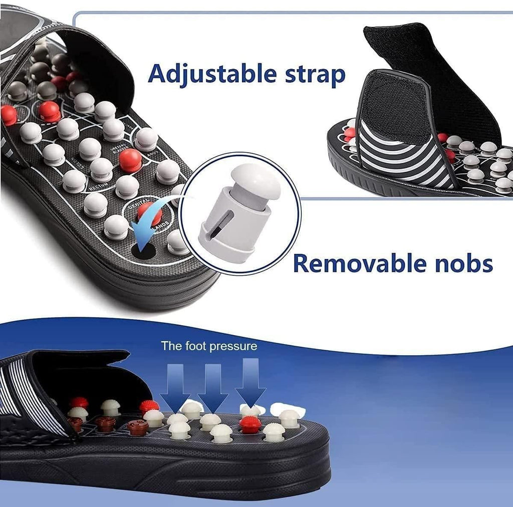 Acupressure & Magnetic Therapy Paduka Slippers