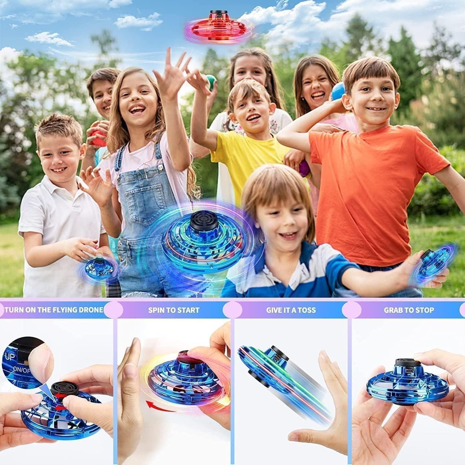 Magic Flying Orb Spinner | Hand-Controlled Boomerang Toy | LED Glow | Outdoor Fun